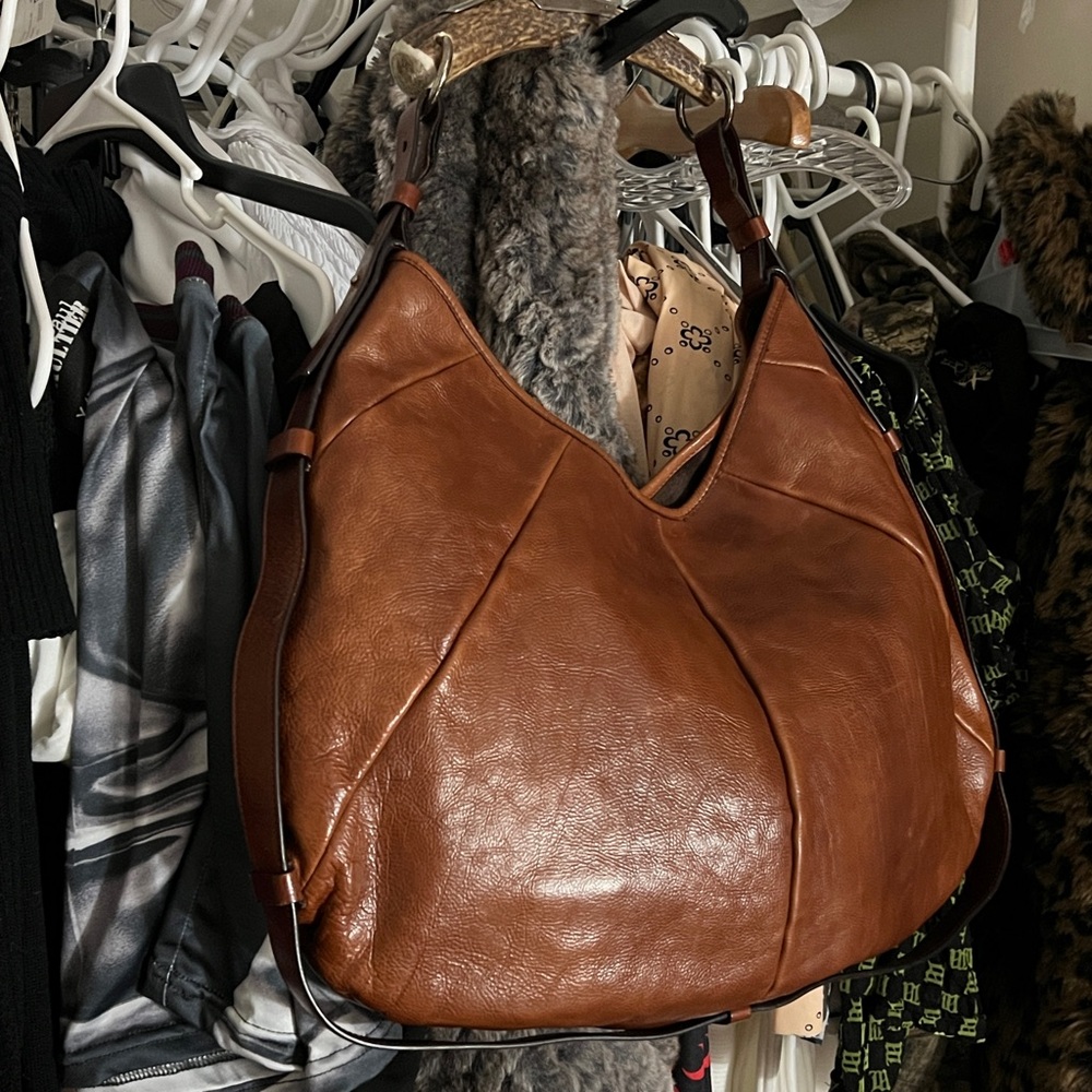 has not been sold- lightly used ysl brown mombasa bag